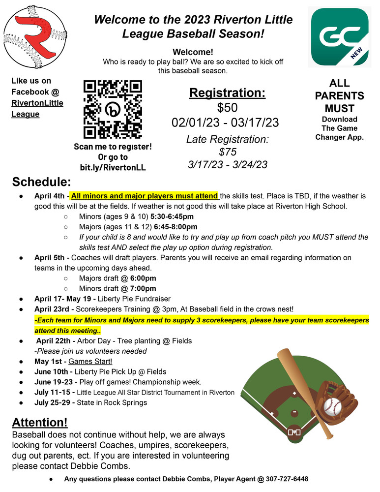 Little League Registration