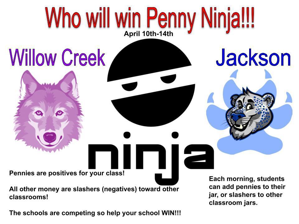 Who will win Penny Ninja!
